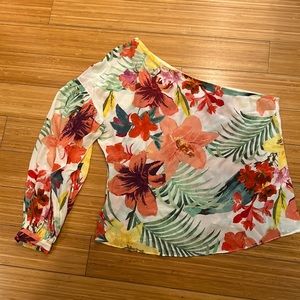 Addison SILK Off the Shoulder Blouse